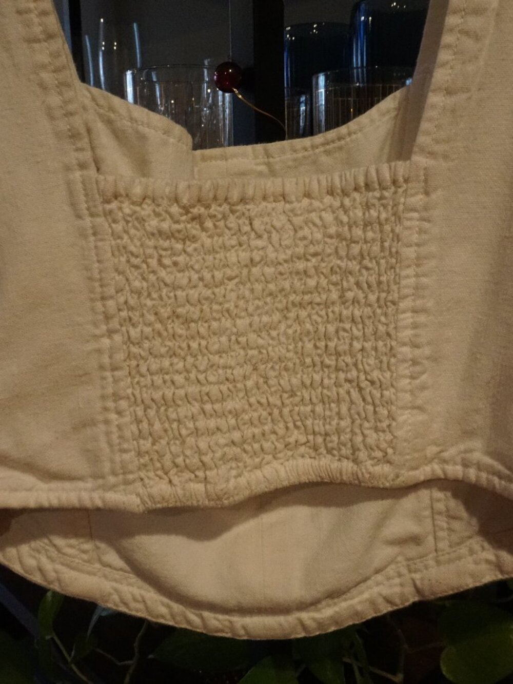 White Crop Top - Picture 3 of 3